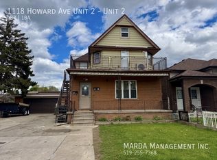 1118 Howard Ave UNIT 2, Windsor, ON N9A1S7