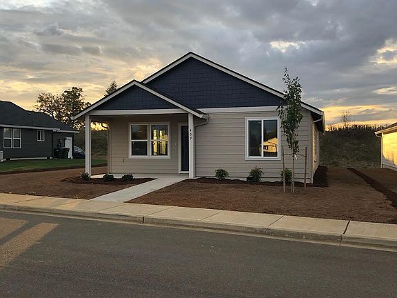 Front while lawn is growing