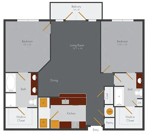 Floor plan B3