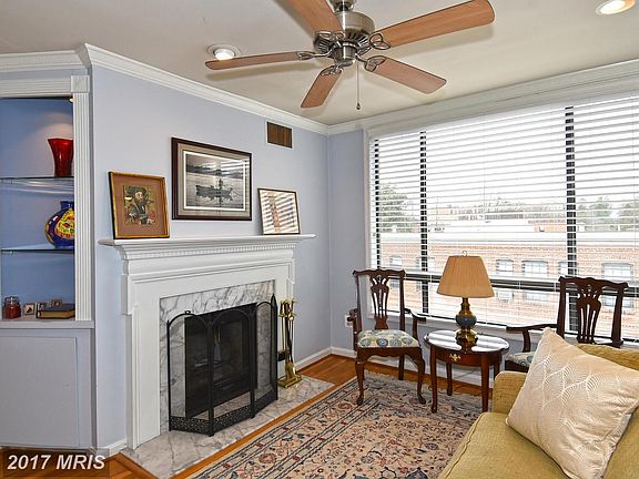 Living Room w/wood burning fireplace