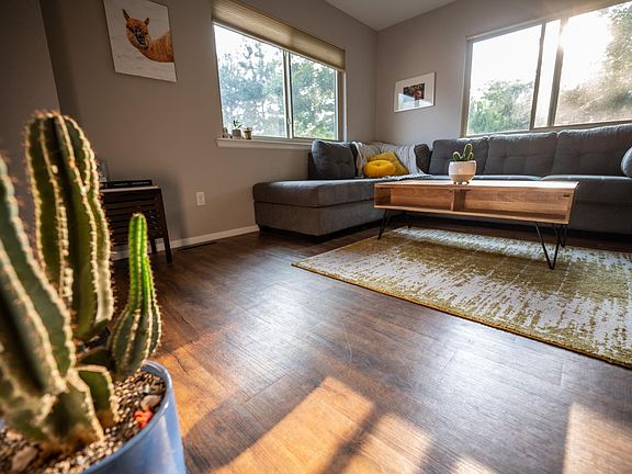 Upstairs living area