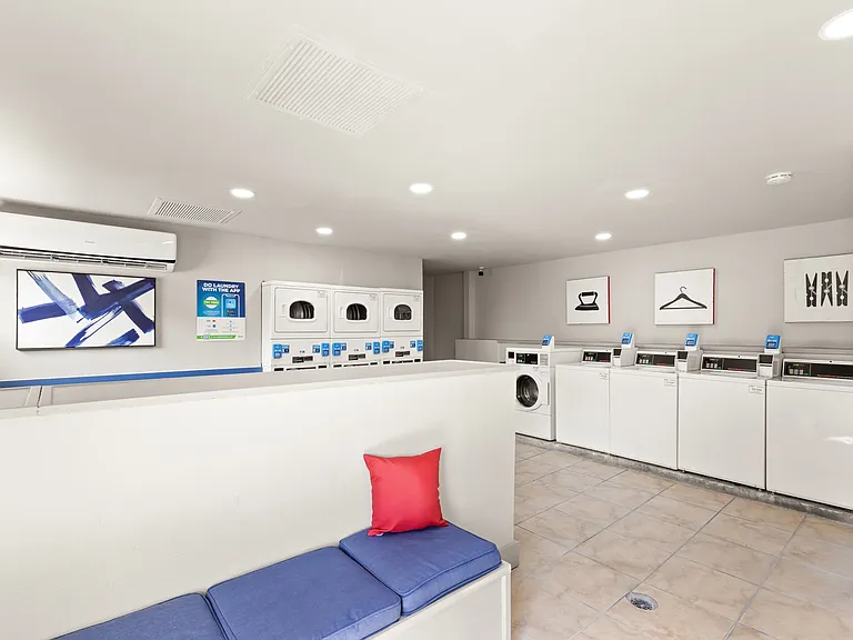 Laundry Center with Seating
