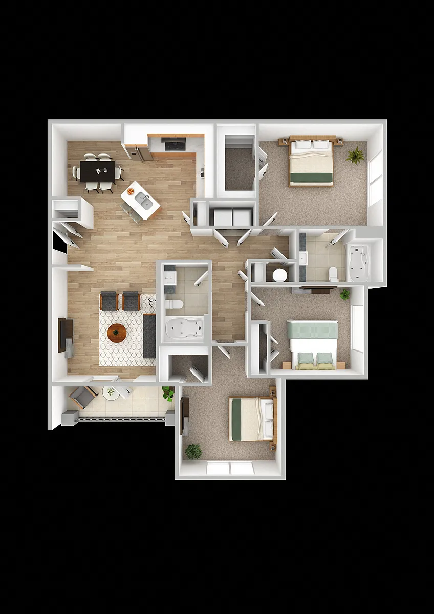 Floor plan CRS-C1