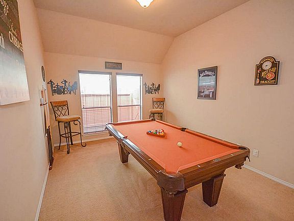 Formal living being used as a game room
