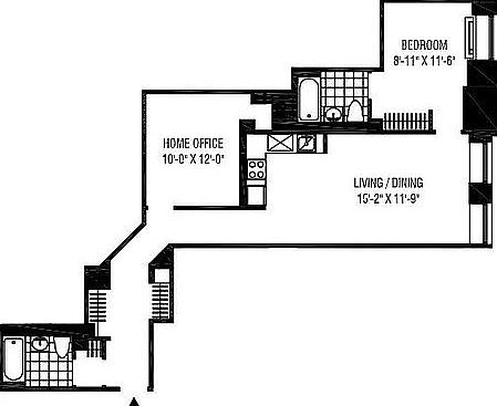 1st image of 20 Exchange Pl APT 1411