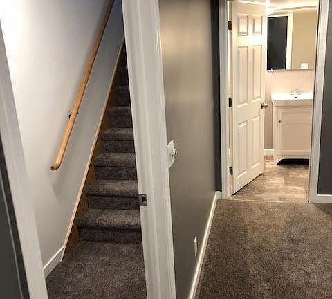 Downstairs half bath