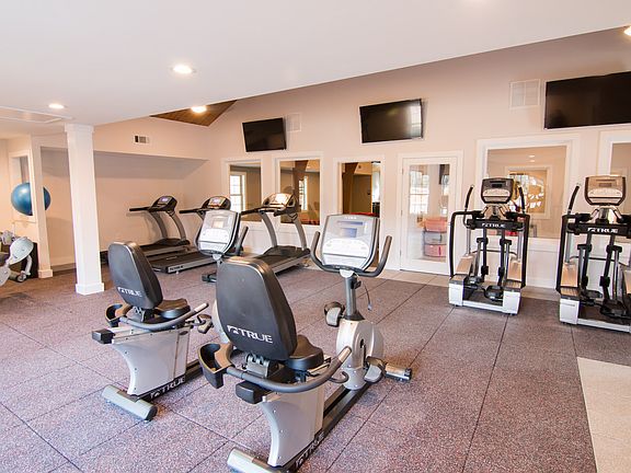 Get your cardio on in the newly renovated fitness center.