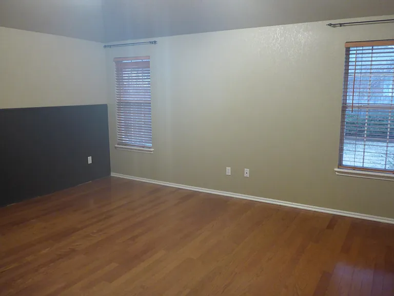Master bedroom when vacant