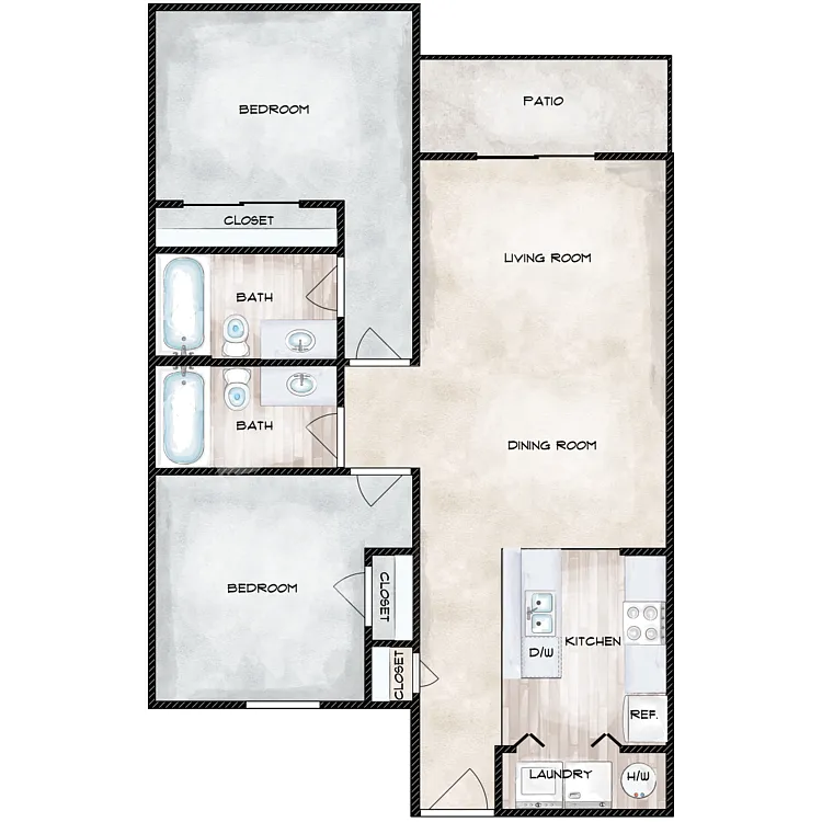 Floor plan Enchanted