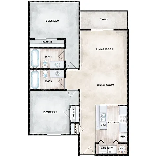 Floor plan Enchanted