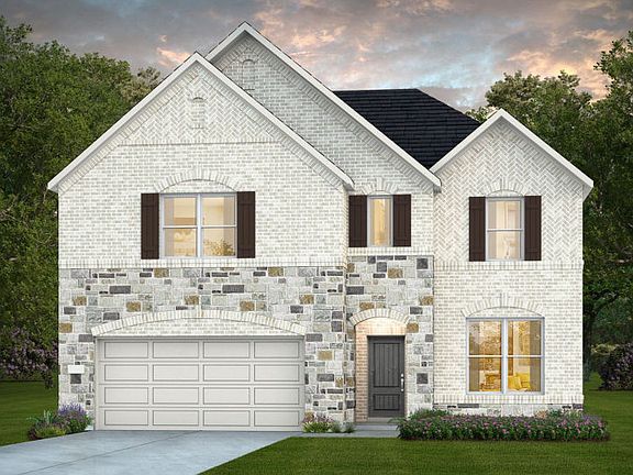 Elevation B - Exterior Color Package Caddo Mills