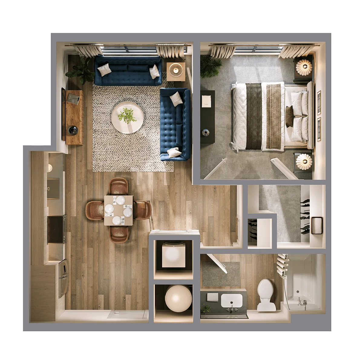 Floor plan A1