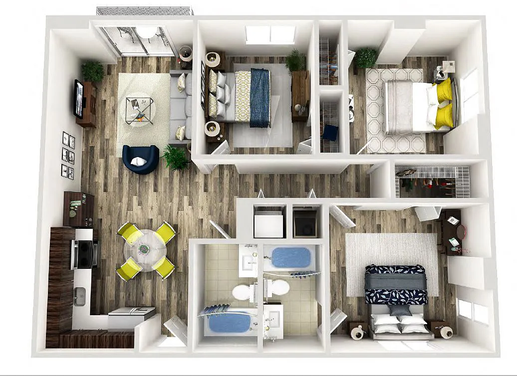 Floor plan King