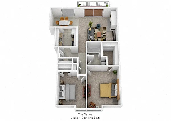Floor plan The Carmel