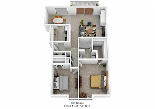 Floor plan The Carmel