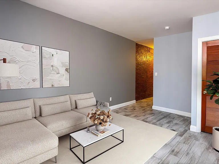 Virtually Staged Living Room