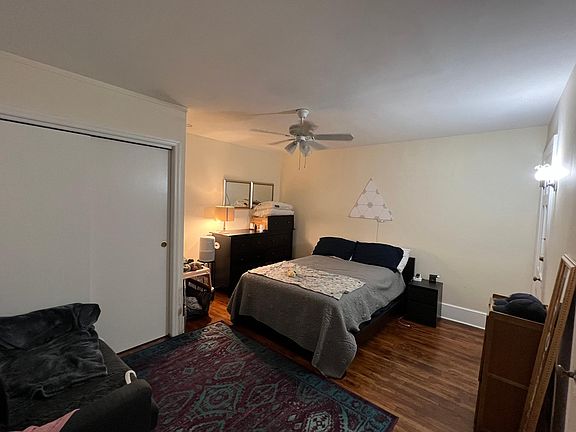 Large bedroom with 2 closets.