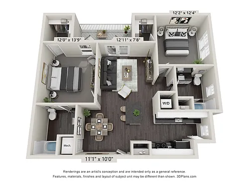 Floor plan The Bowen