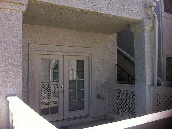 French doors to patio