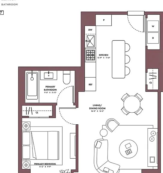 225 W 28th St #5F — Photo 2