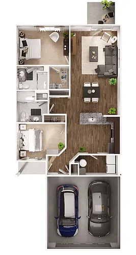 Floor plan Isleworth 2