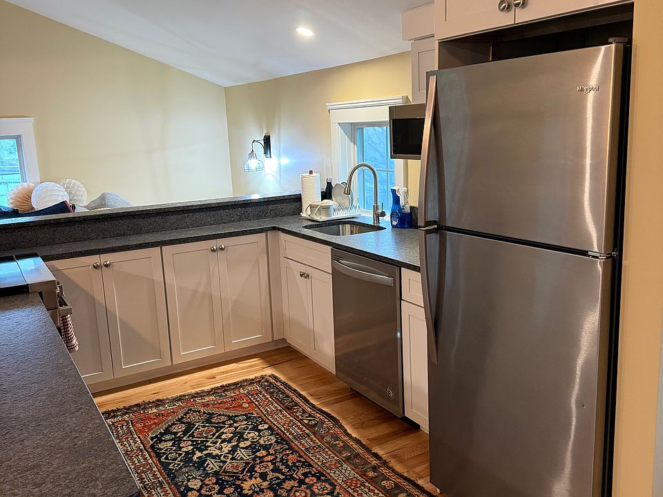 View inside kitchen. New appliances