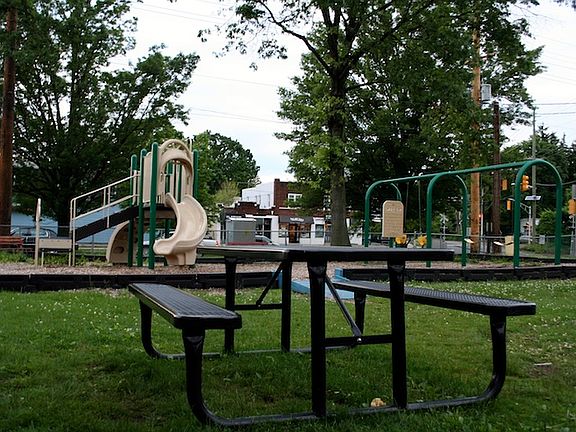 One of two nearby parks