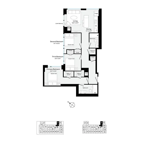 Floor plan Q0501