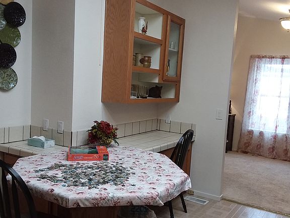 formal dinning area on right