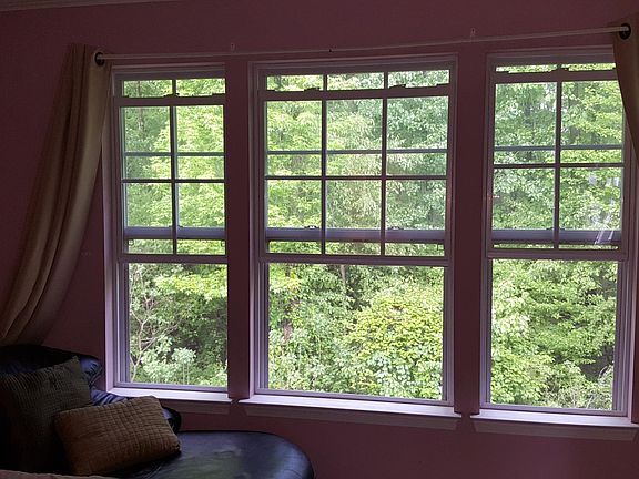 Master Bedroom overlooking woods