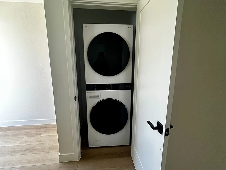 Brand new full sized washer and dryer.