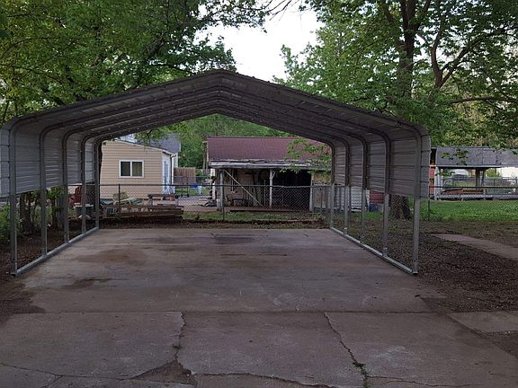 Brand new double carport!