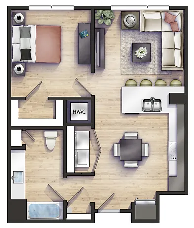 Floor plan A1
