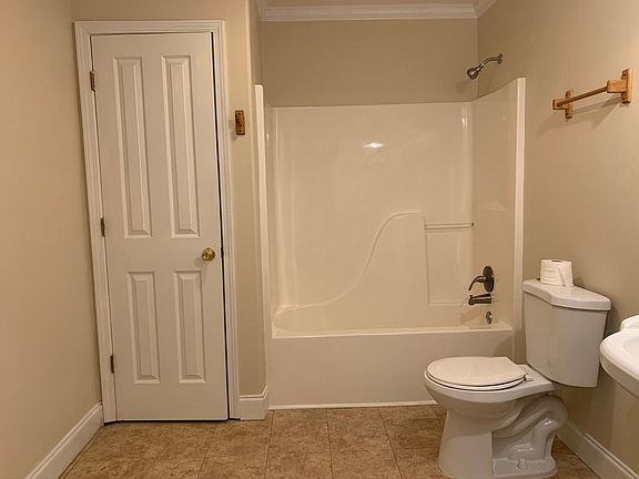 Hallway bathroom