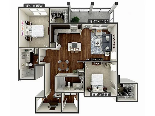 Floor plan B4-1232