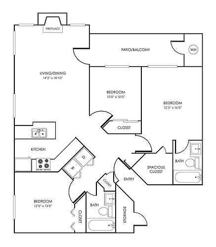 Floor plan Violet