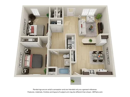 Floor plan 2X1