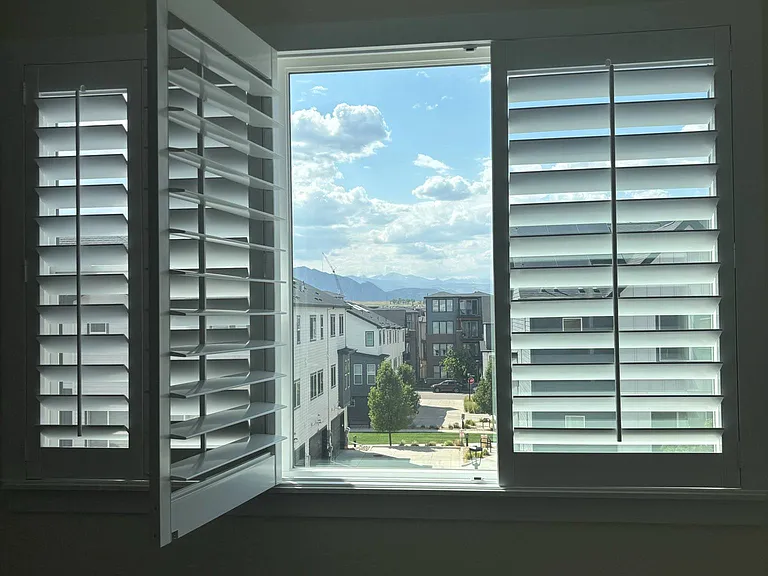 view from master bedroom window