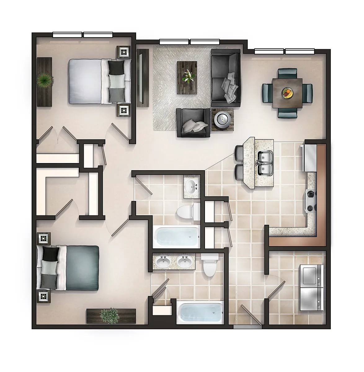 Floor plan The Essex