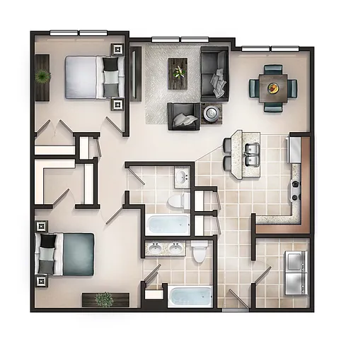 Floor plan The Essex