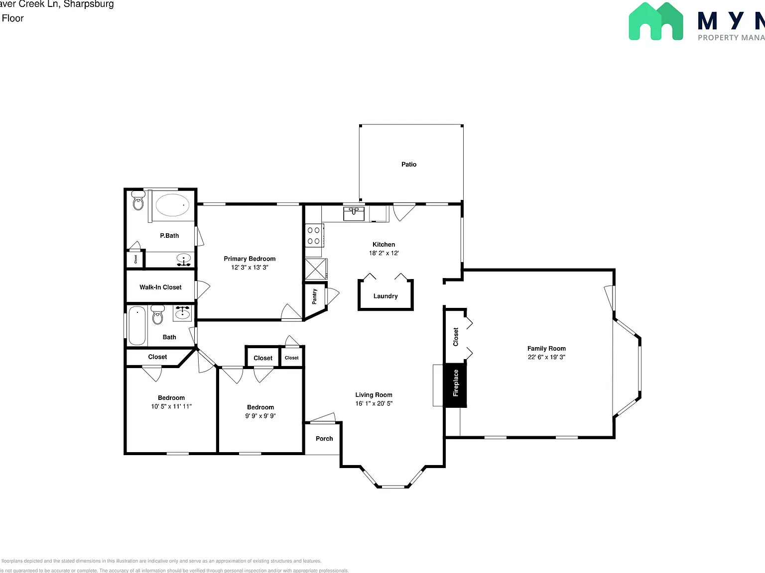3 bed, 2.0 bath, 1605 sqft, $2,125 — Photo 2