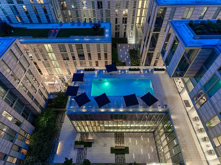 Relax and unwind above the city at CityCenter DC's stunning rooftop pool.