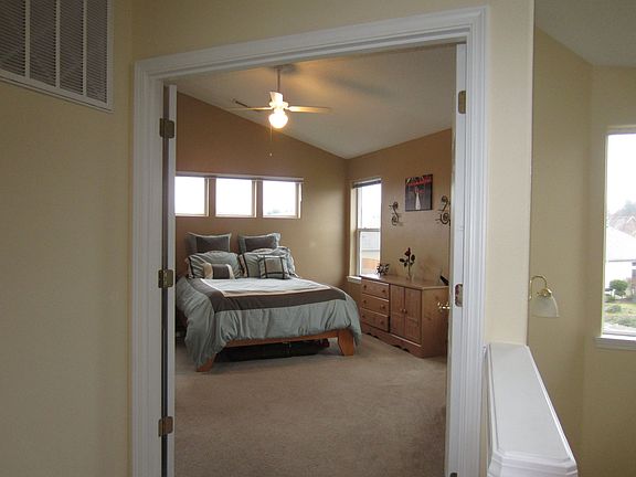 French Doors into Master Bedroom