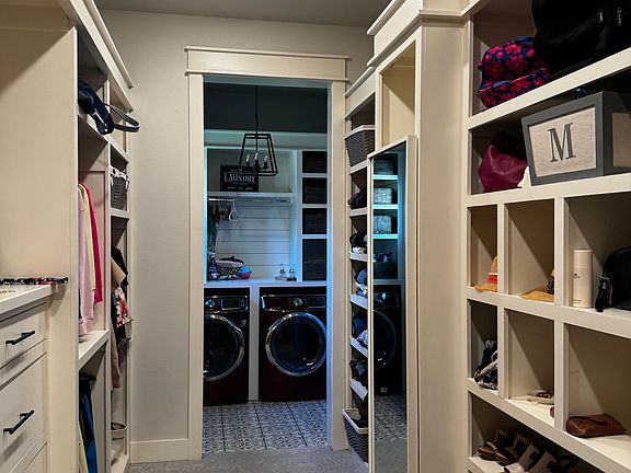 Primary closet