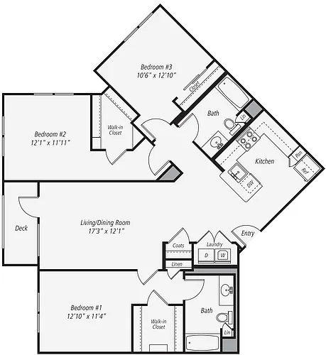 Floor plan C2-364