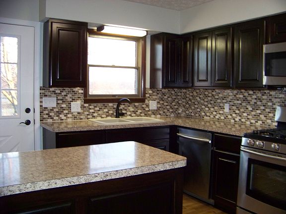 kitchen with island