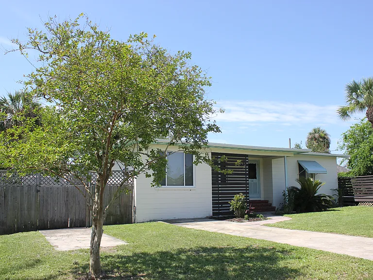 side yard with access