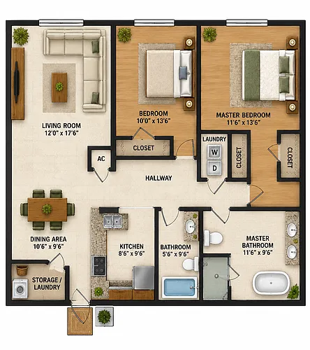 Floor plan 102