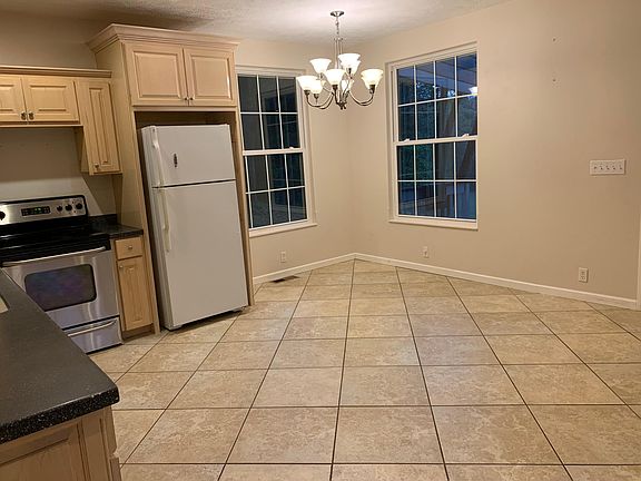 Kitchen and dining - open floor plan.