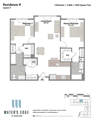 Floor plan Layout Y
